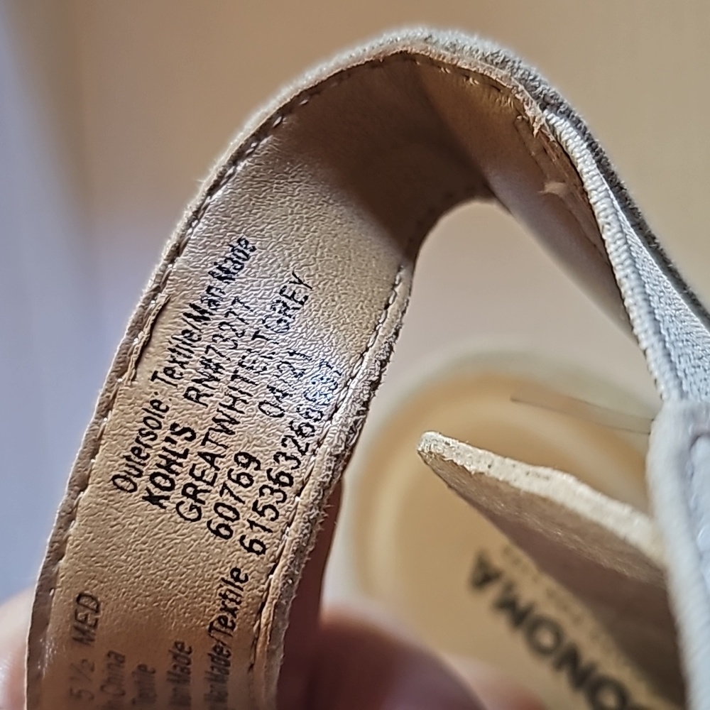 Sonoma Good For Life slingback, wedge sandal - Picture 10 of 10